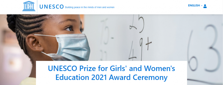 UNESCO Prize GirlWomanAward 750x285 1