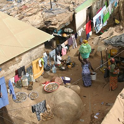 Baraka Slum - vor dem Umbau