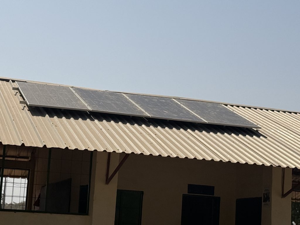 Solarpanel wurde angeschlossen