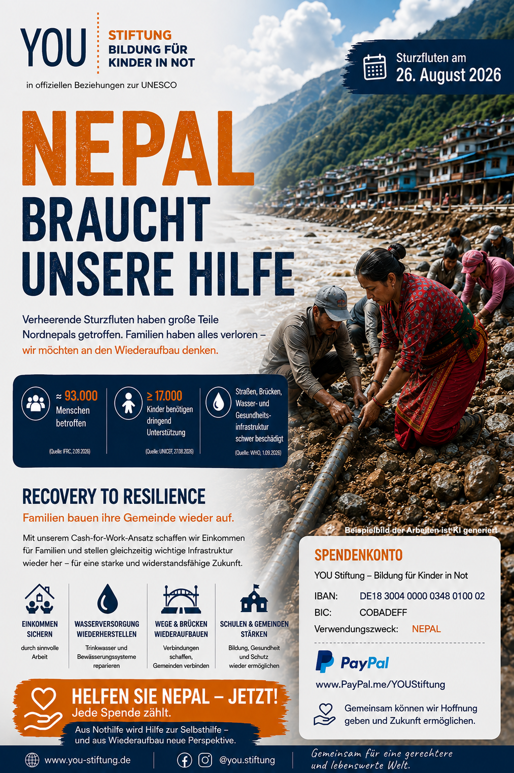 NEPAL Anzeige social media